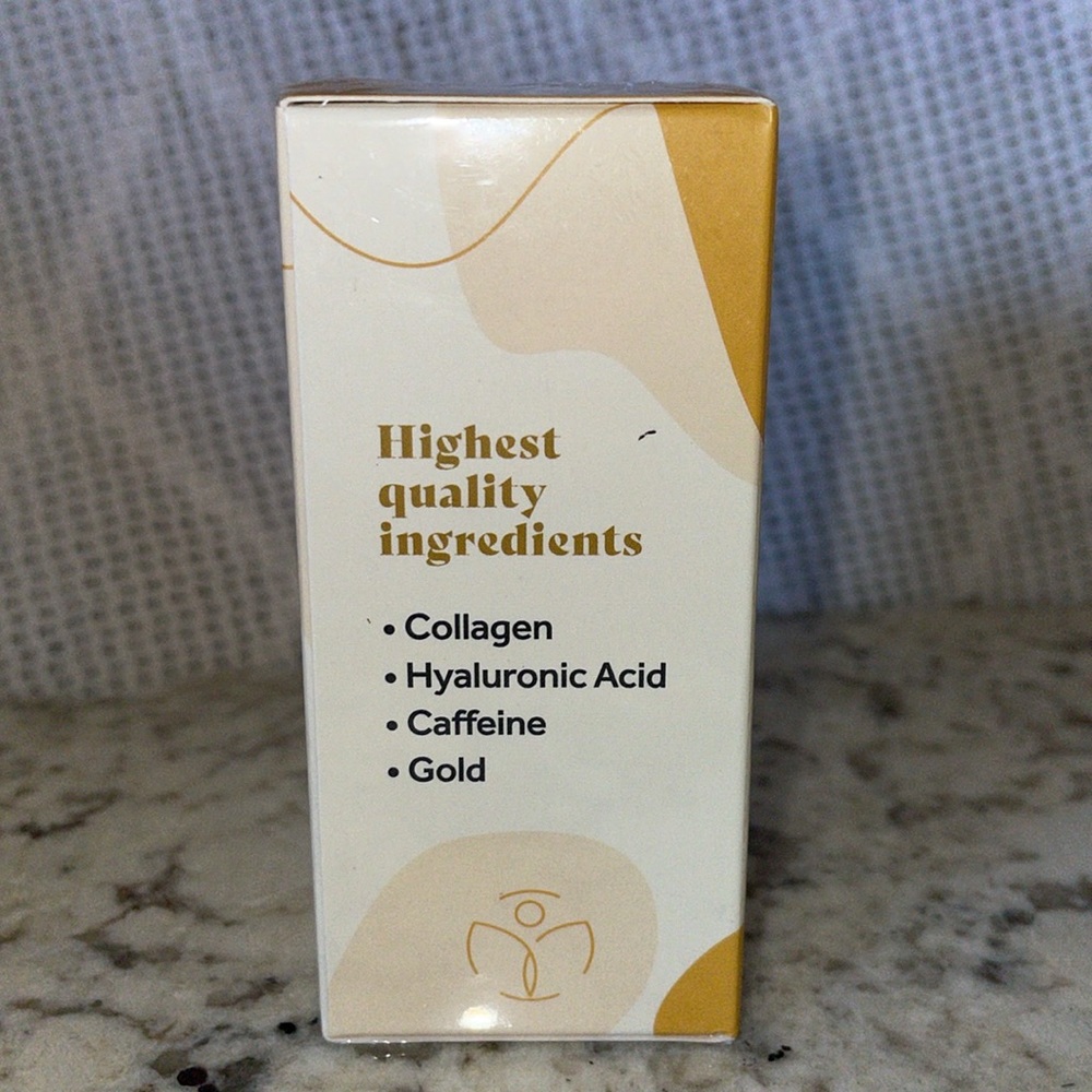 NIB THEALTO 24k Gold Anti-Aging under Eye Serum. - Picture 2 of 4